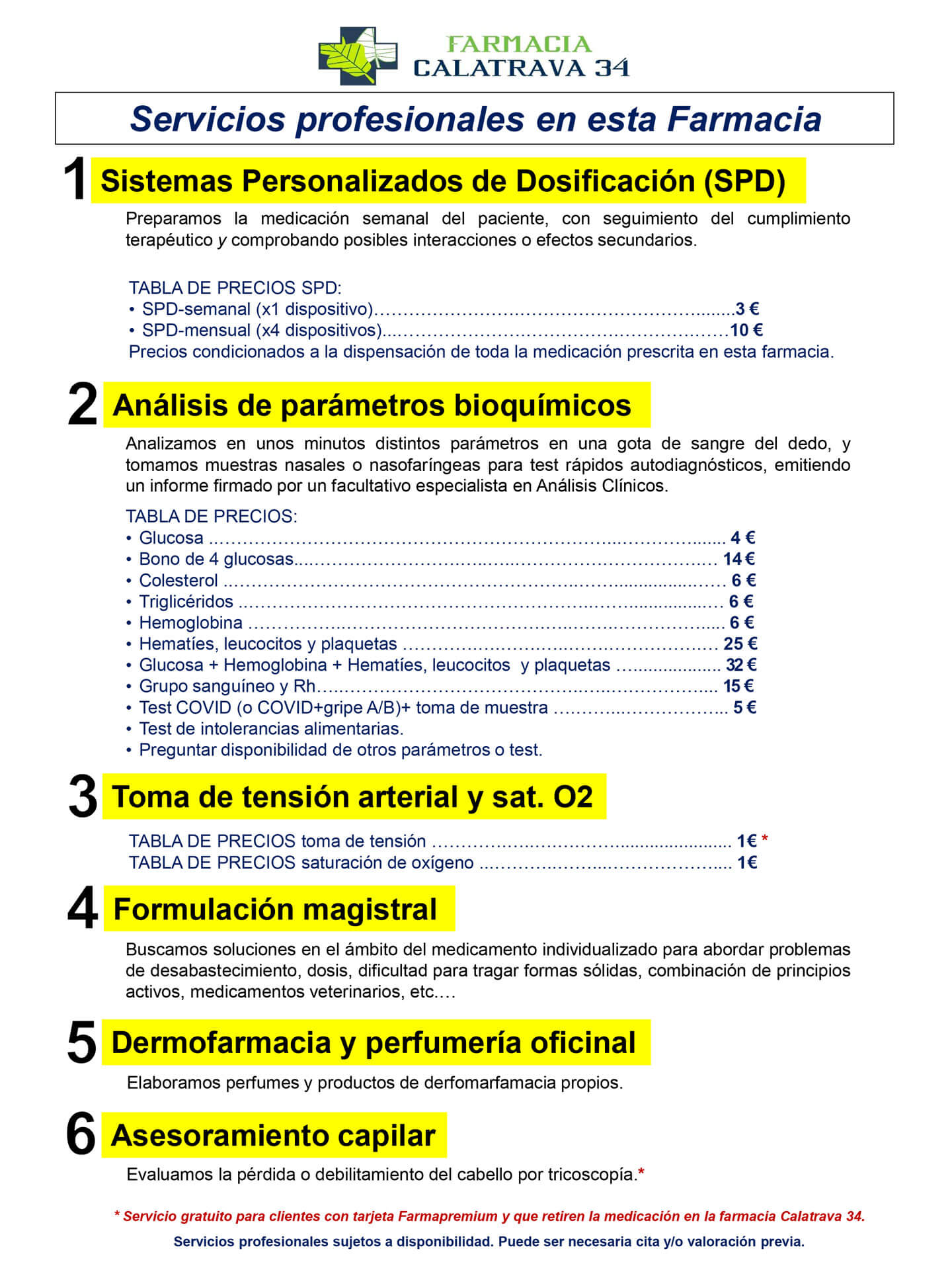 Servicios Profesionales Farmacéuticos